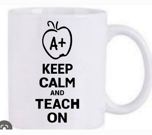 Tazza mantieni calma e - calma,