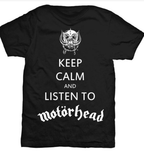 Motörhead keep calm t - calm,