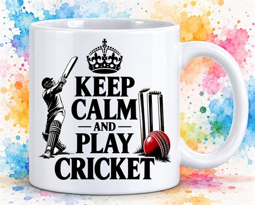 Tazza cricket keep calm - cricket,
