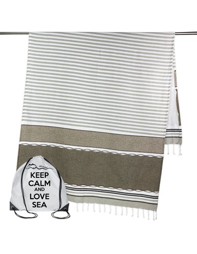 Telo mare fouta boy beige - mare,