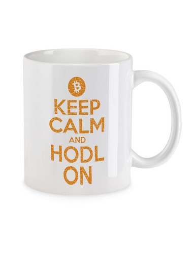 Keep calm and hodl - calm,
