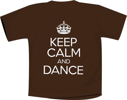 Shirt keep calm and dance - t-shirt,