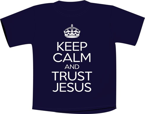 Maglietta keep calm - and, trust