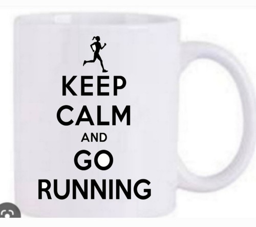 Tazza keep calm and running - keep,