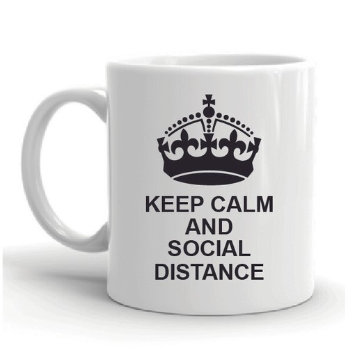 Keep calm and social - and,