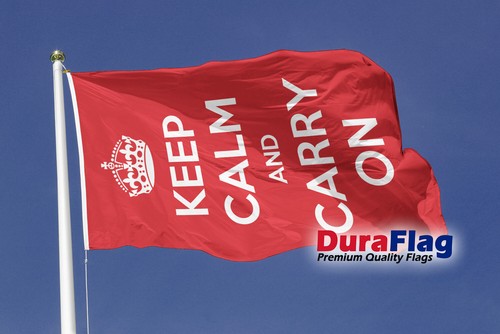 Keep calm and carry - carry, (rosso)